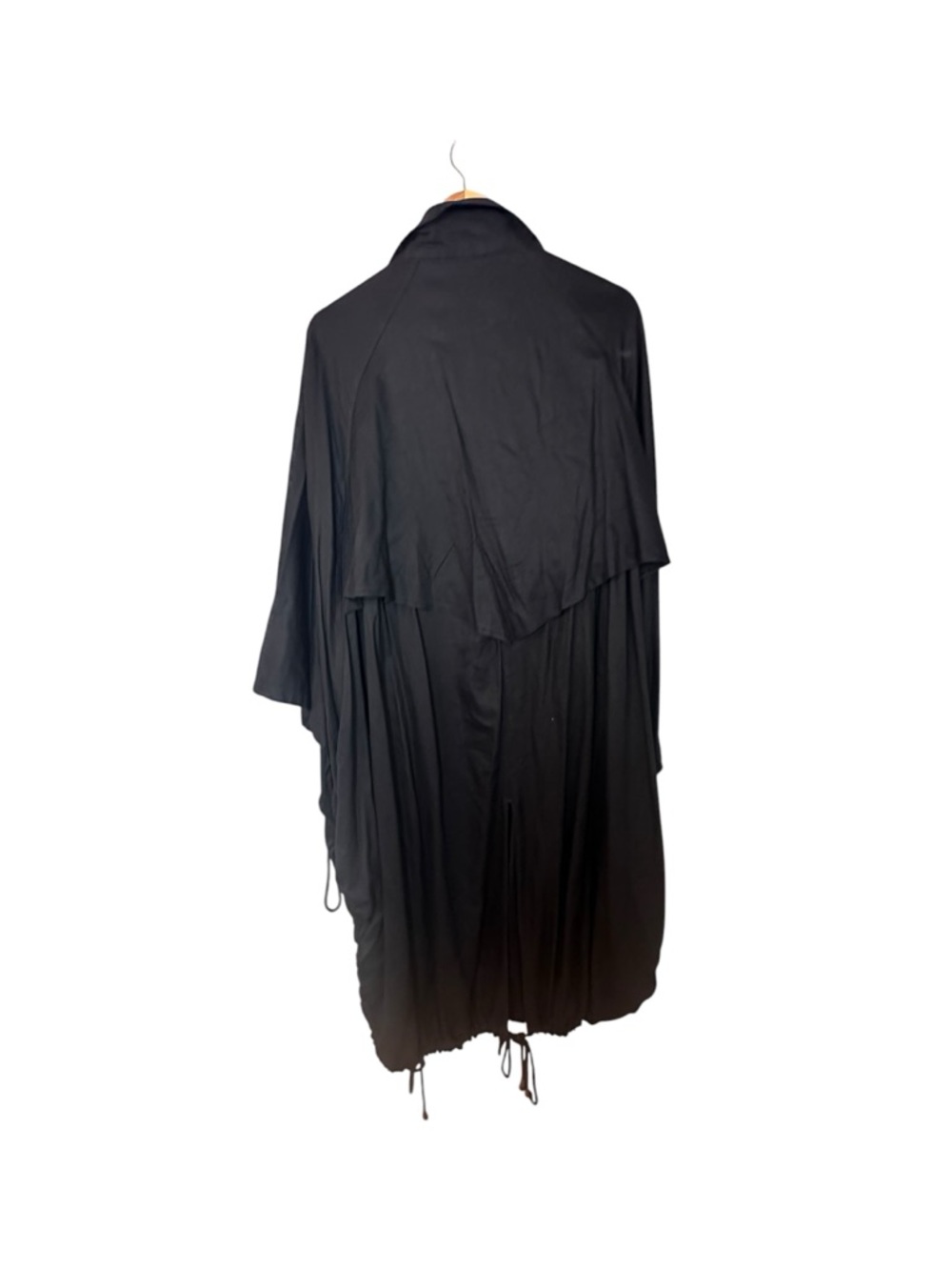 Anthropologie PILCRO Utility Poncho Cape Trench Oversize | one size all | black - Picture 10 of 10